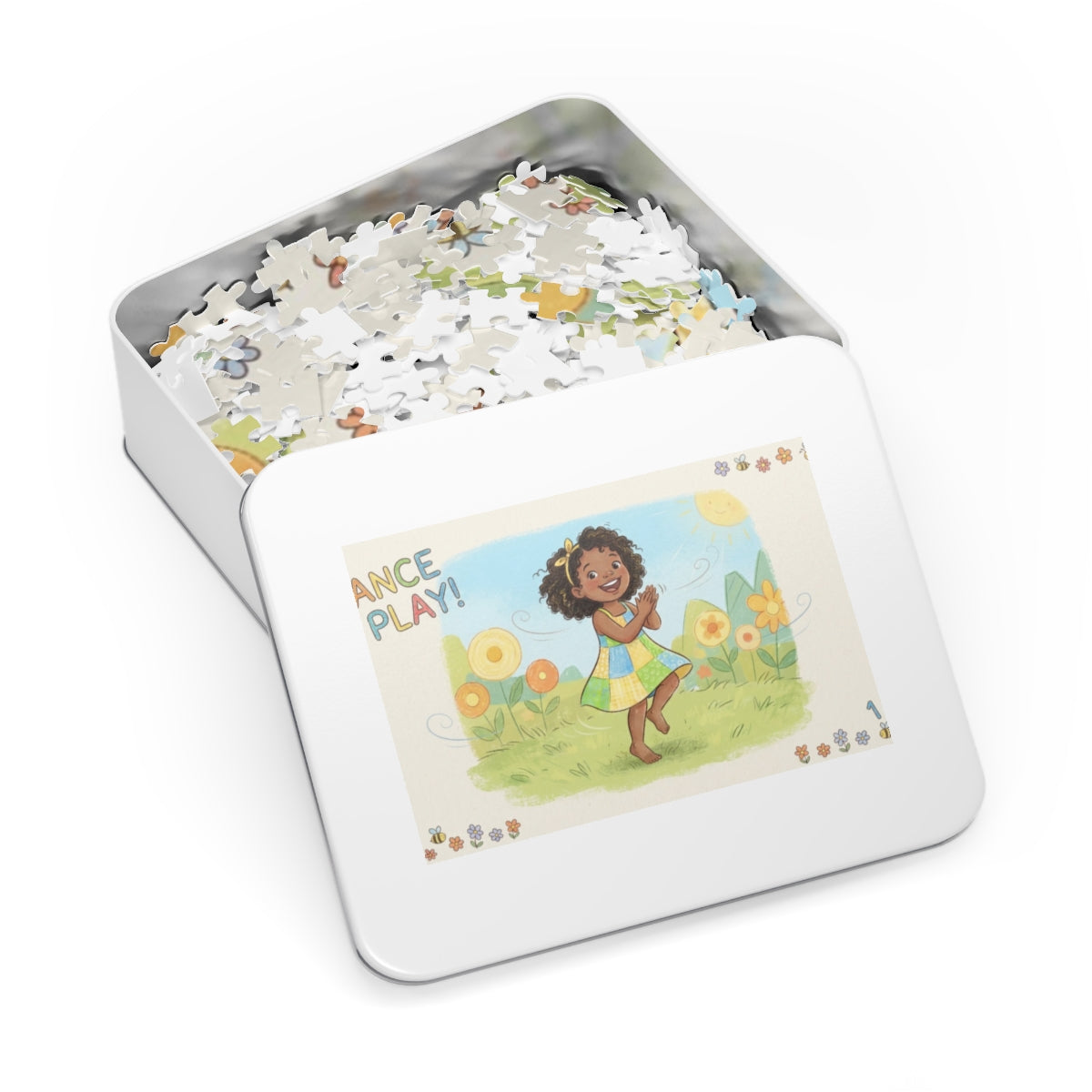 Jigsaw Puzzle with Tin - Sunny Meadow (30, 110, 252, 500......