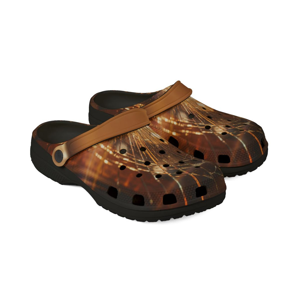 Women's EVA Foam Rubber Shoes - Fractured Warmth - Shattered...
