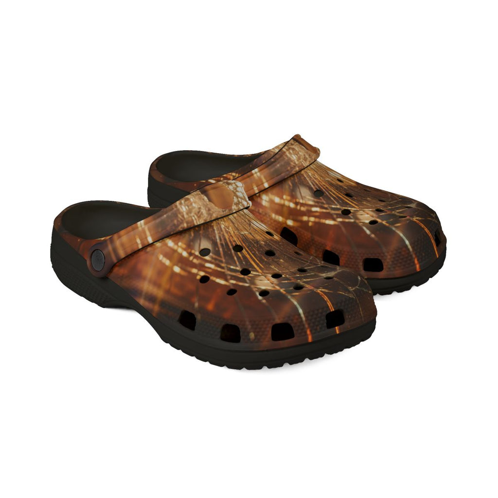 Men's EVA Foam Rubber Shoes - Shattered Glass Glow Art... |...