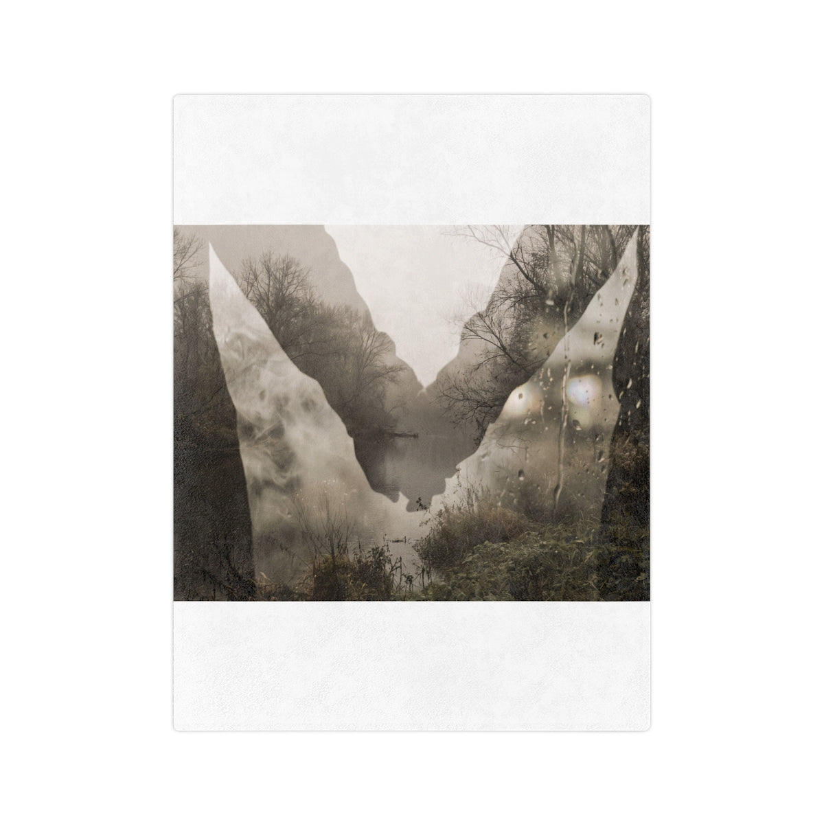 Velveteen Blanket - Whispering Mist | Echovira Gallery
