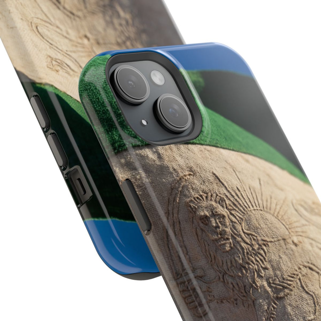 Impact-Resistant Cases - Tough Phone Case - Vintage Lion