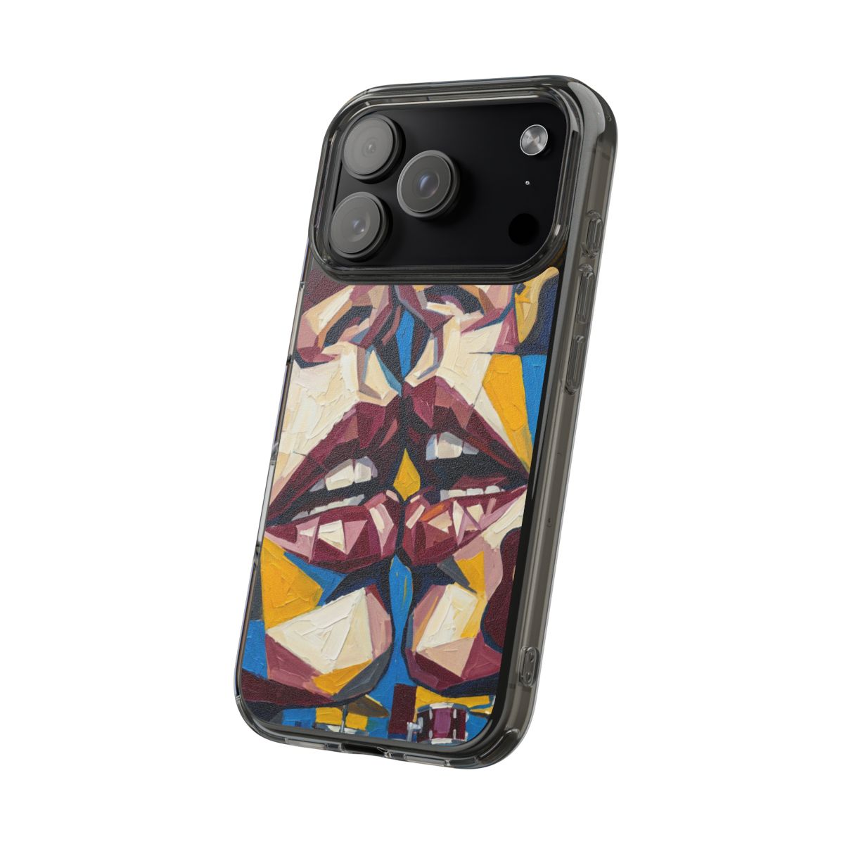 Clear Impact-Resistant Cases - Clear Phone Case - Electric...