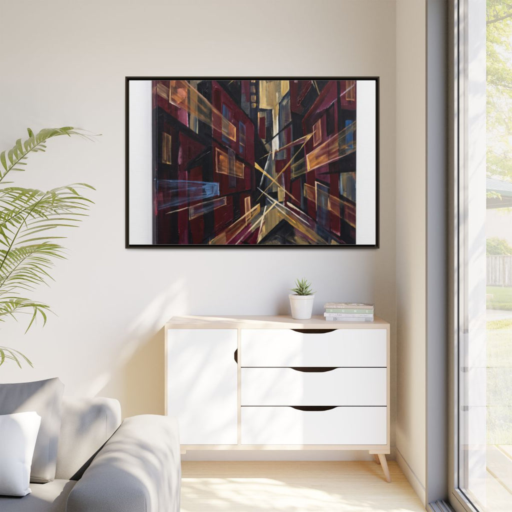 Framed Matte Canvas - Urban Perspective (10×8, 12×9, 14×11...