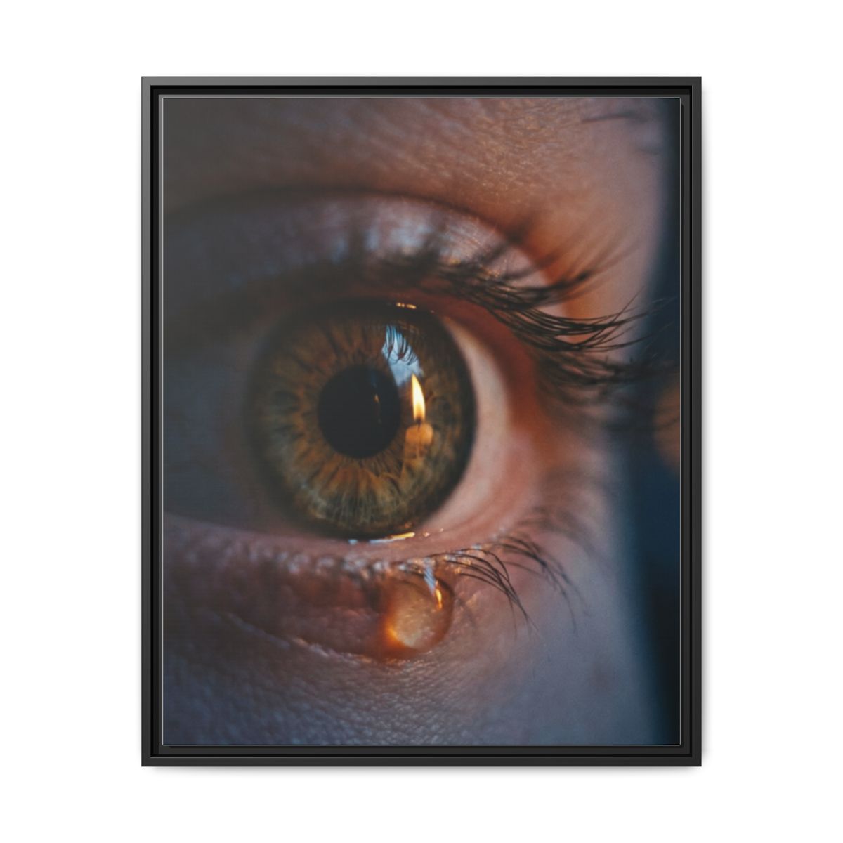 Framed Matte Canvas - Mystic Eye