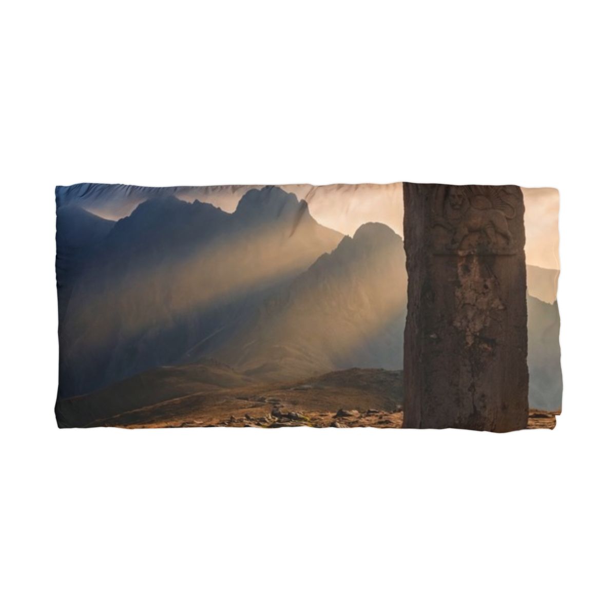 Microfiber Pillowcase - Mystic Monolith Ancient Persian... |...