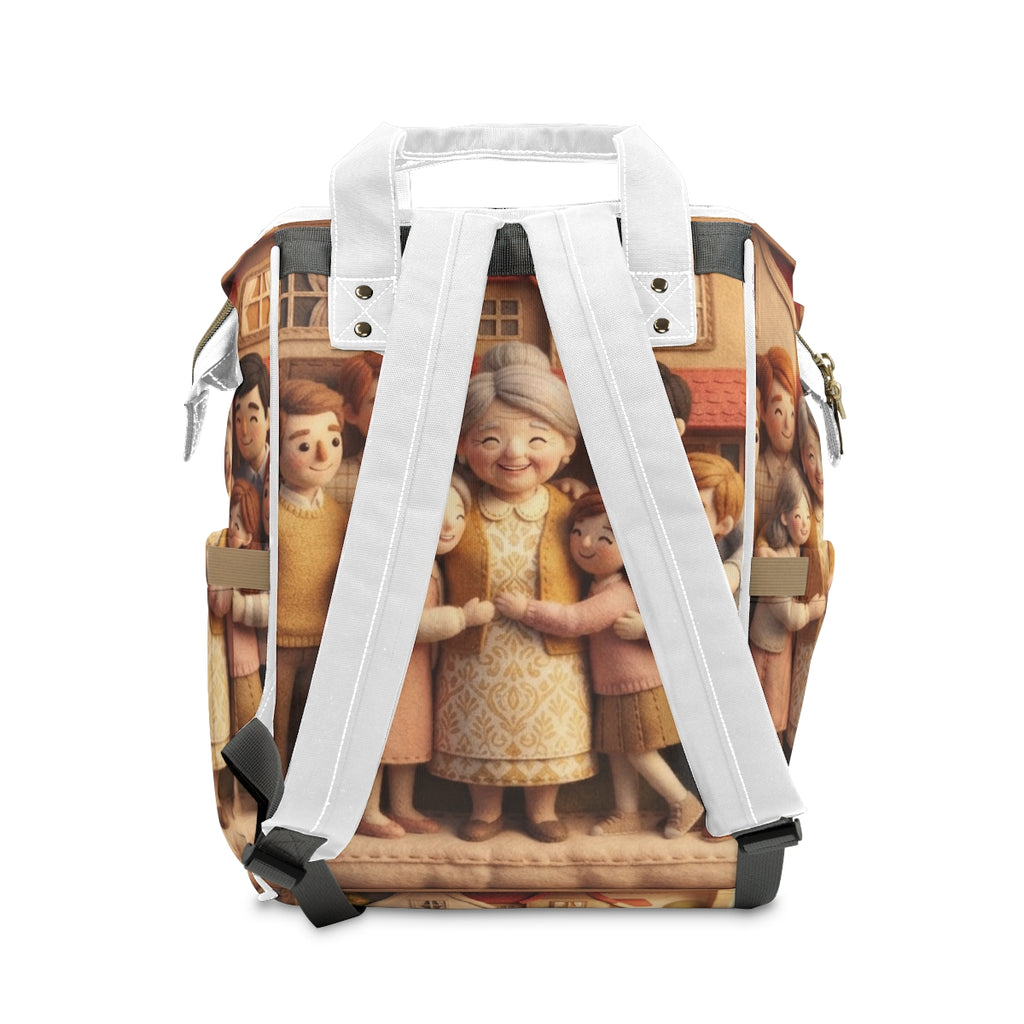 Diaper Backpack - Heart of the Family | Echovira Gallery