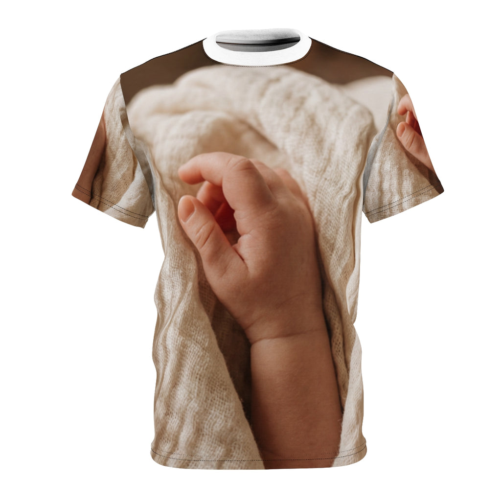 Men's Cut & Sew Tee - Cozy Cream Lounge | Echovira Gallery
