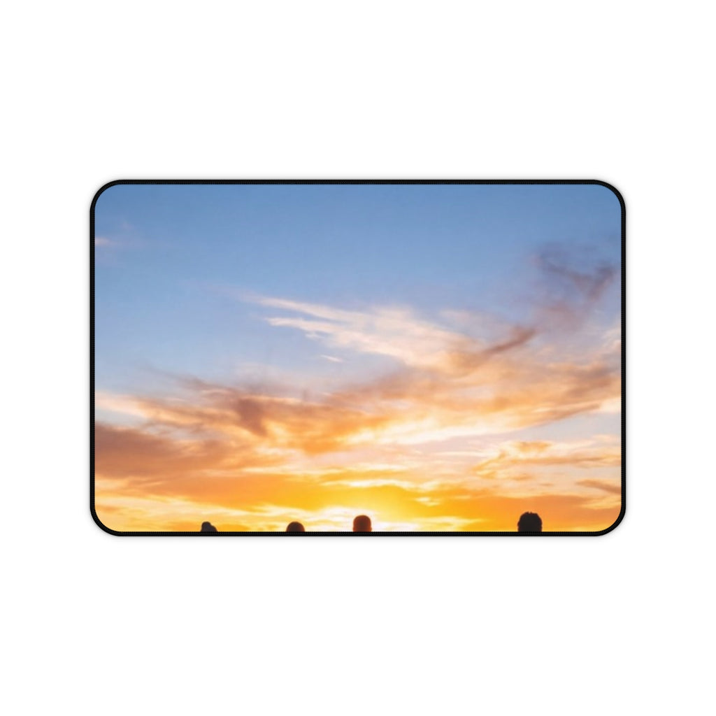 Desk Mat - Golden Hour Ridge | Echovira Gallery