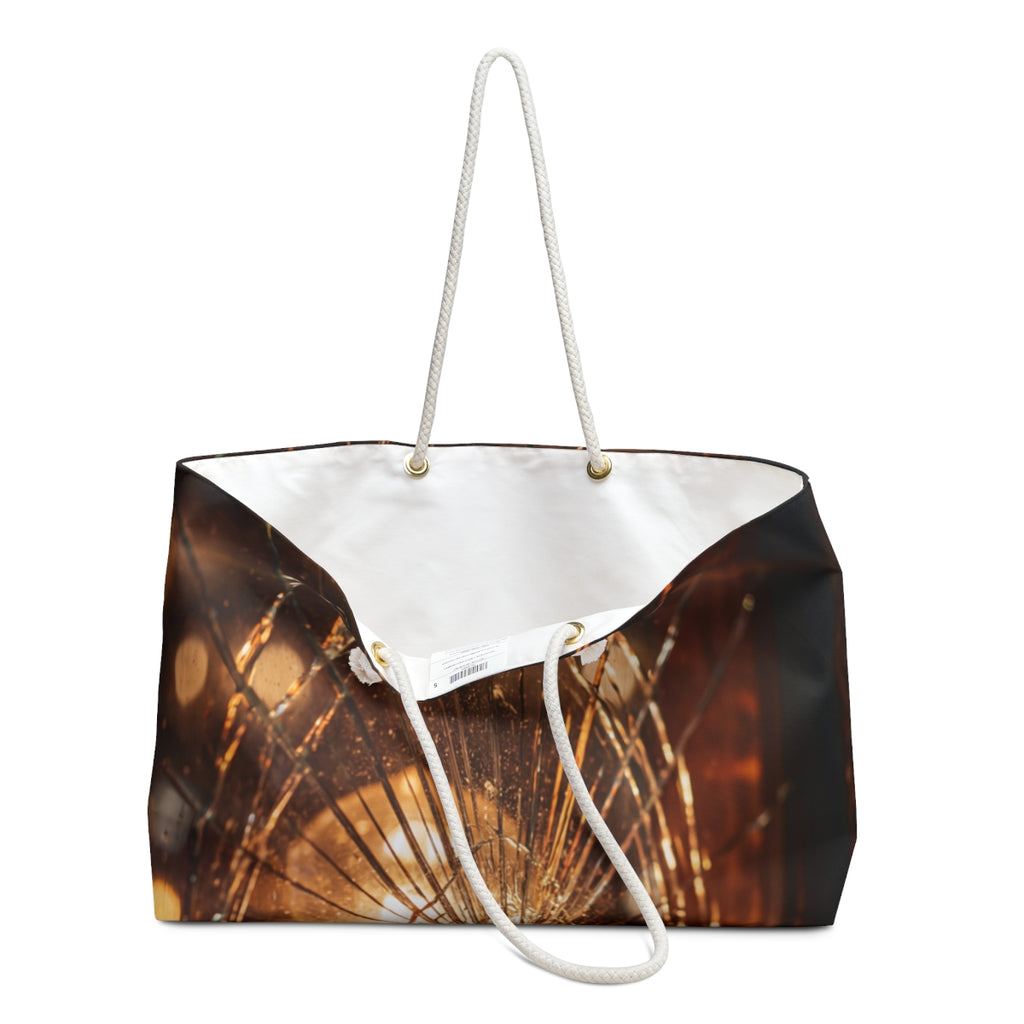 Weekender Bag - Cinematic Amber Glow