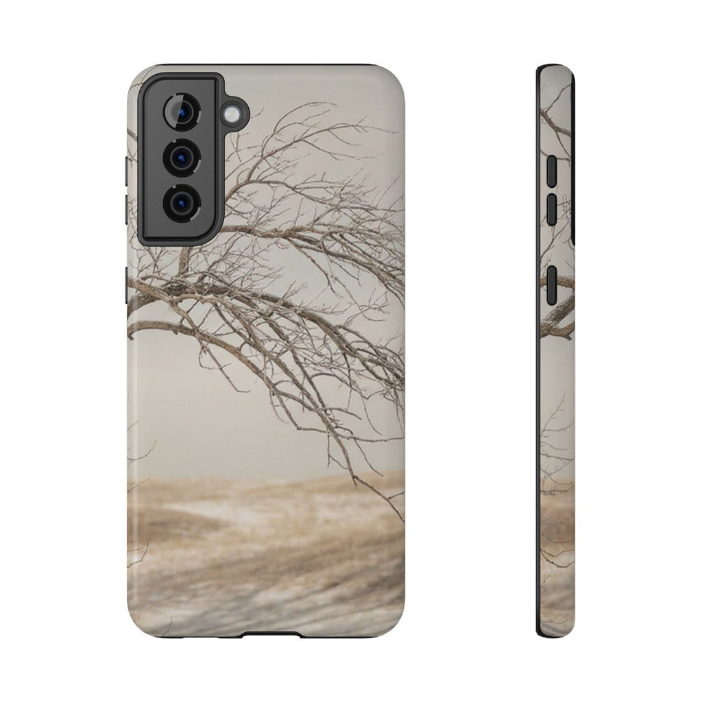 Impact-Resistant Cases - Tough Phone Case - Winter Tree Vibe