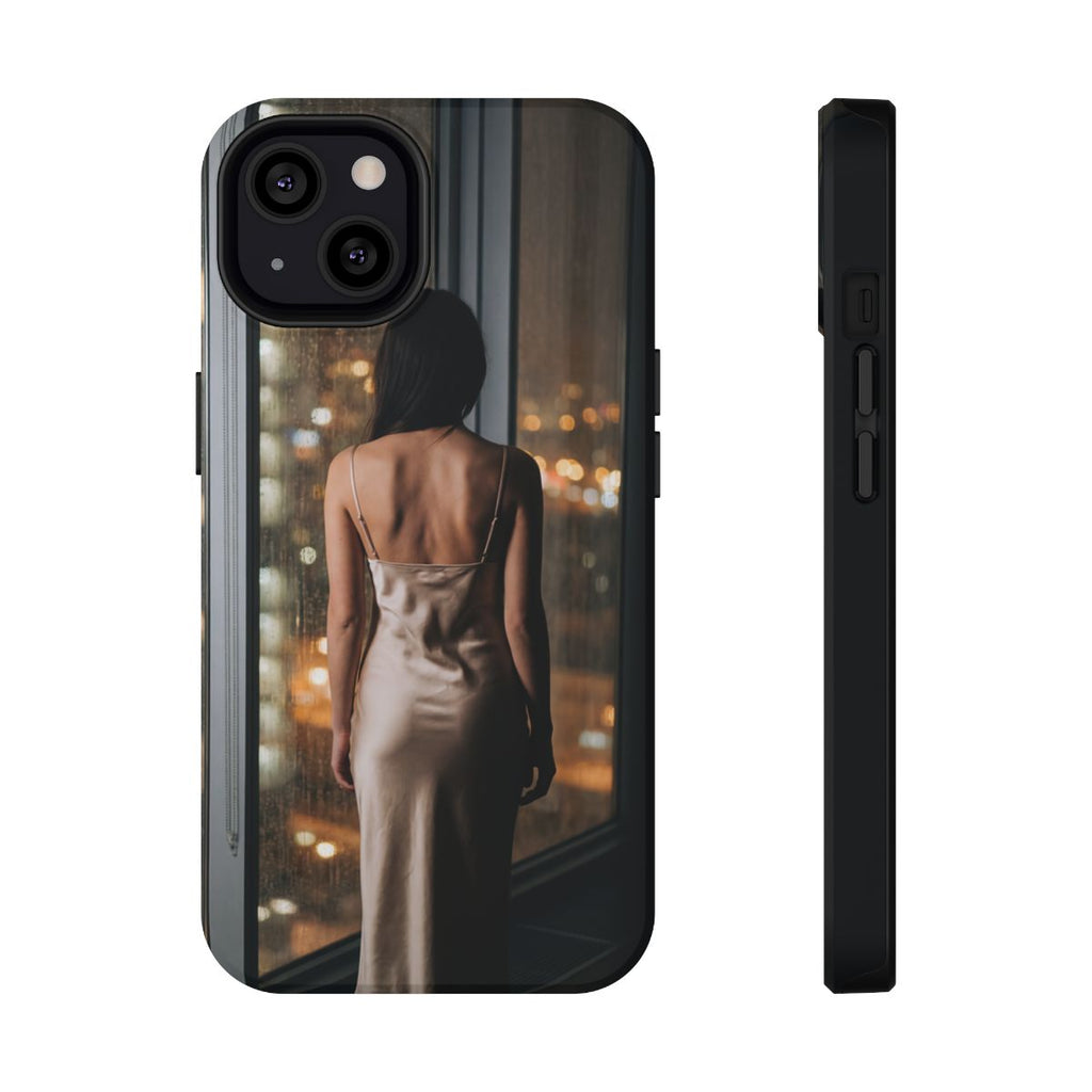 Impact-Resistant Cases - Tough Phone Case - Rainy Windows...— sizes part 1/2