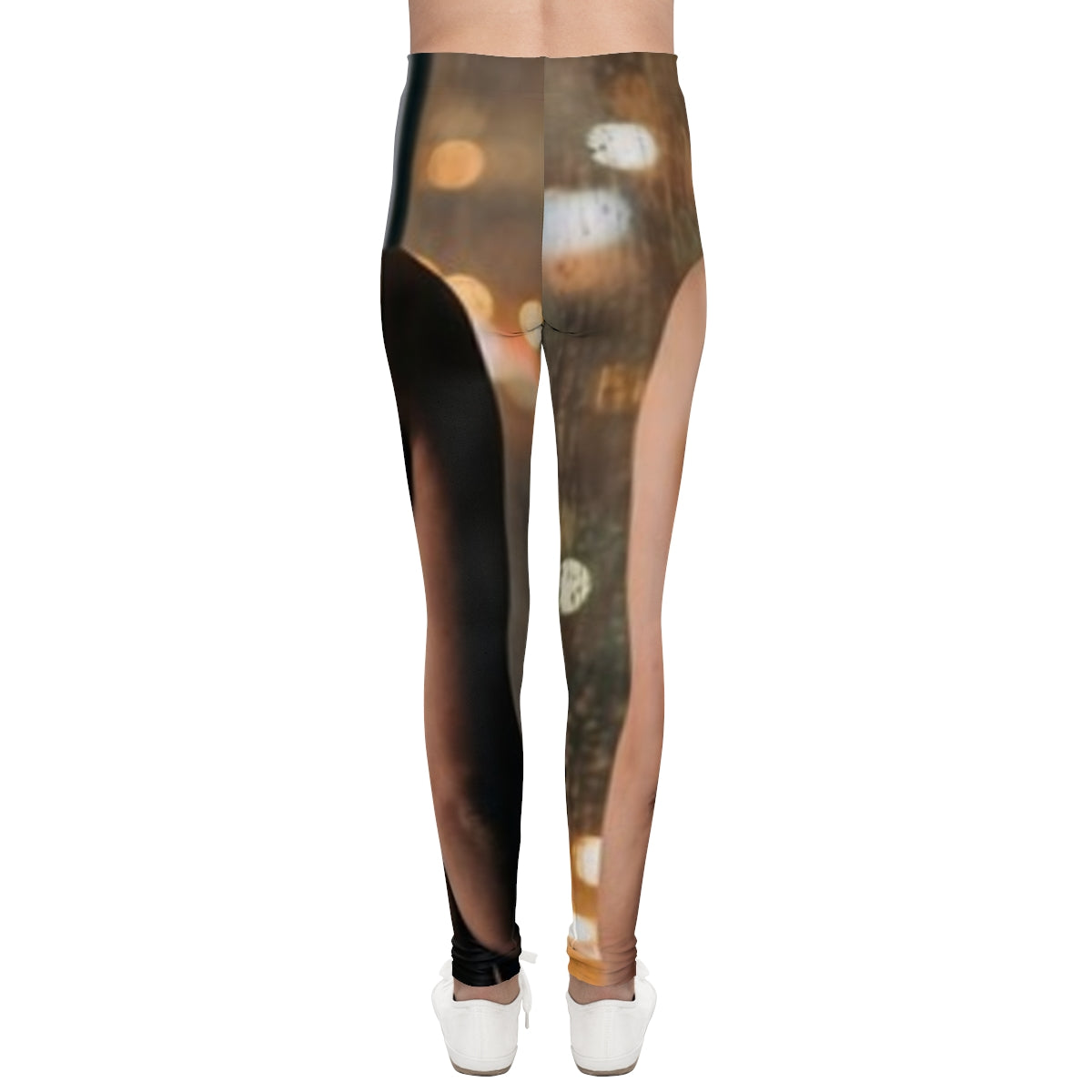 Youth Leggings - Golden City Reflections | Echovira Gallery