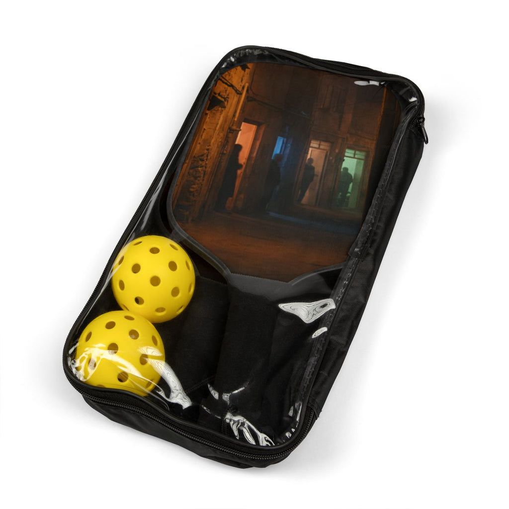 Pickleball Kit - Shadowed Alleyway Mystery Art Print |...