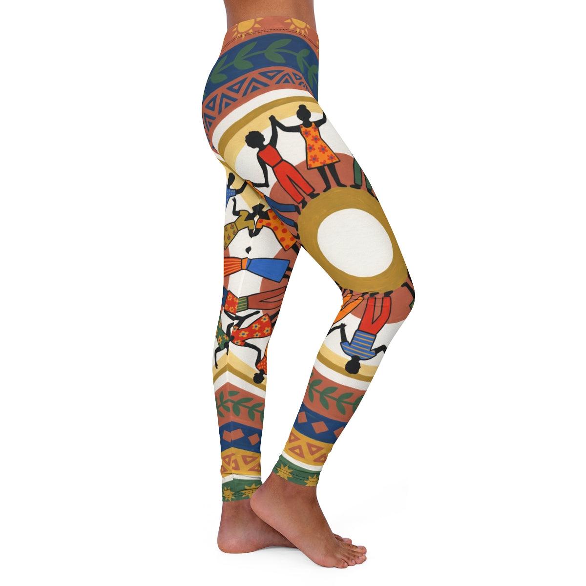 Women's Spandex Leggings - Unity Mandala Art | Echovira...