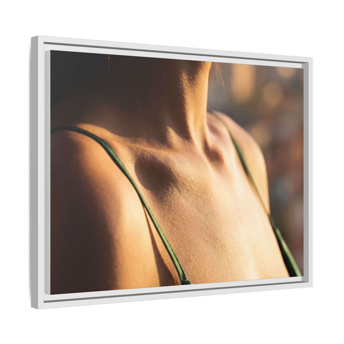 Framed Matte Canvas - Sunlit Muse