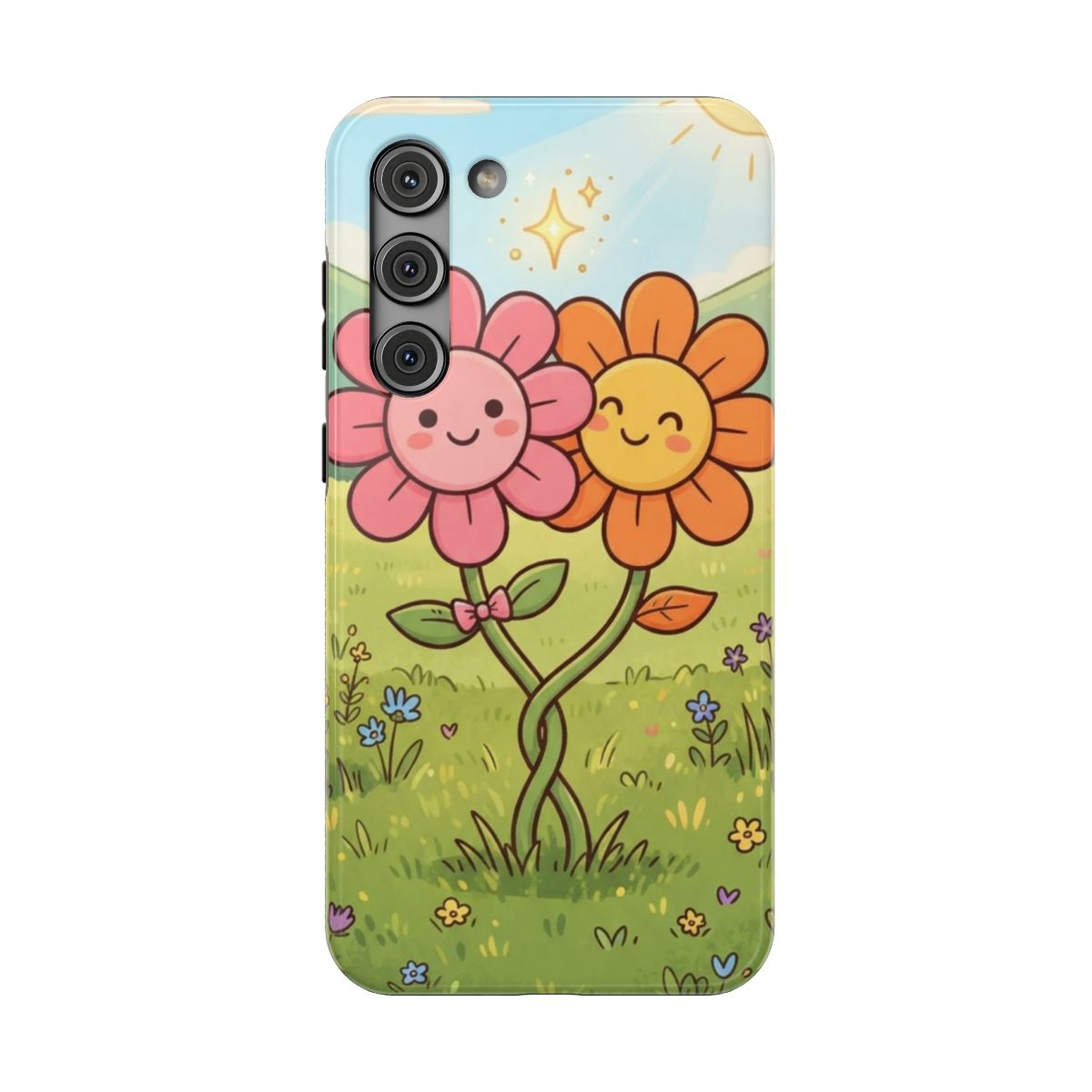 Impact-Resistant Cases - Sunny Meadow Friends Floral Art |...