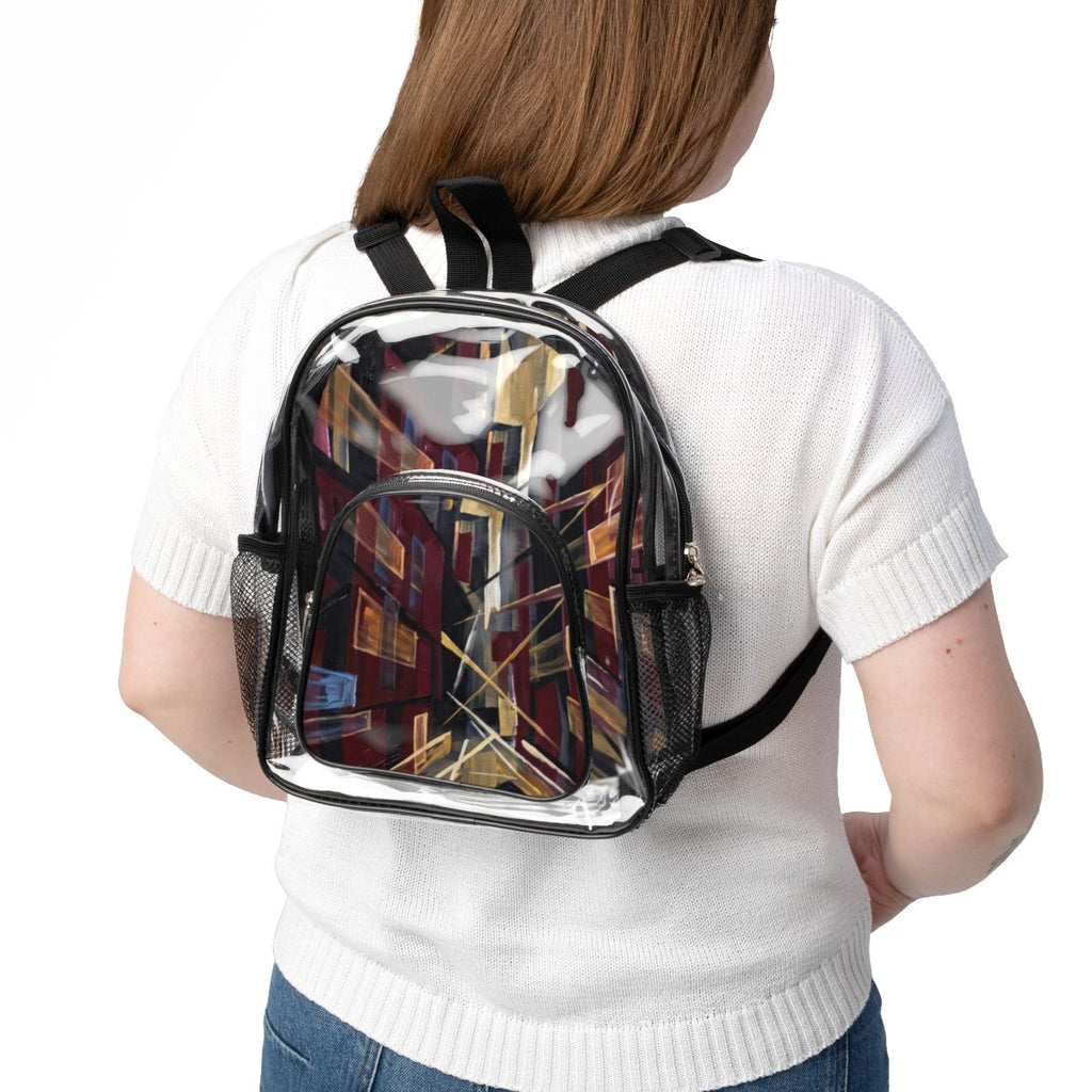 Clear Stadium Backpack - Urban Edge | Echovira Gallery