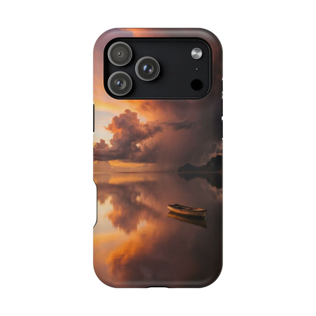 Impact-Resistant Case - Serene Tempest Sunset | Echovira...