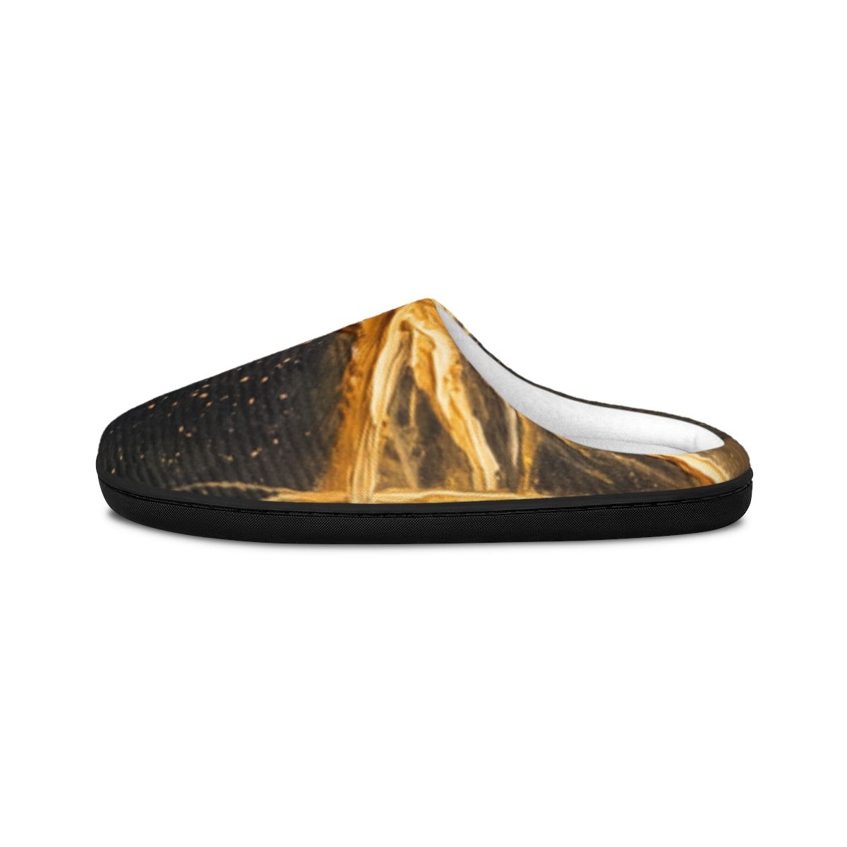 Men's Indoor Slippers - Golden Fray House Shoes | Echovira...