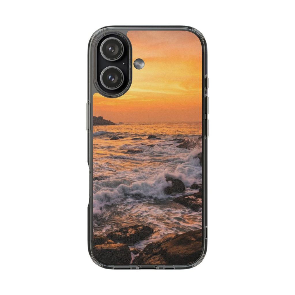 Clear Impact-Resistant Cases - Clear Phone Case - Golden...
