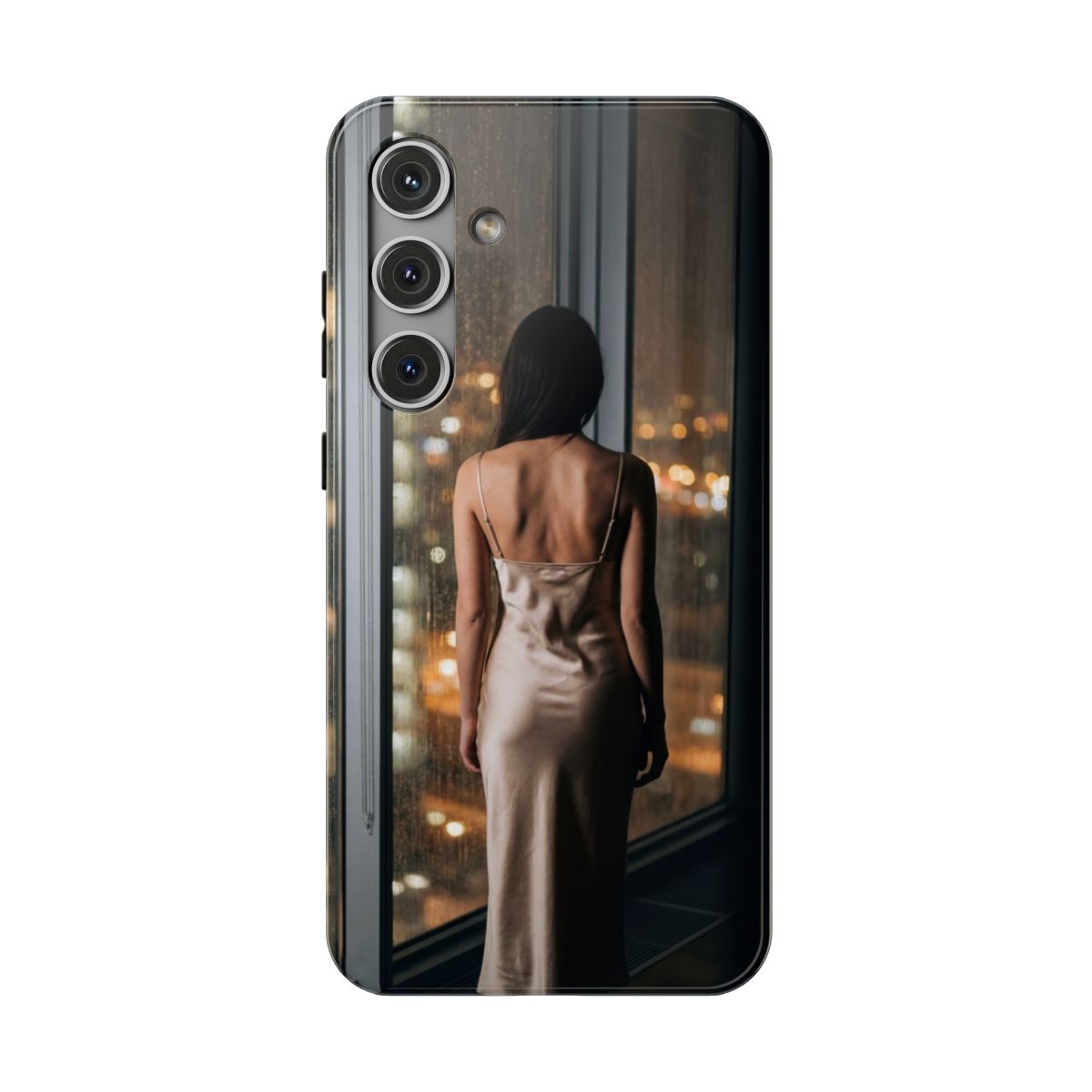 Impact-Resistant Case - Rainy Penthouse | Echovira Gallery