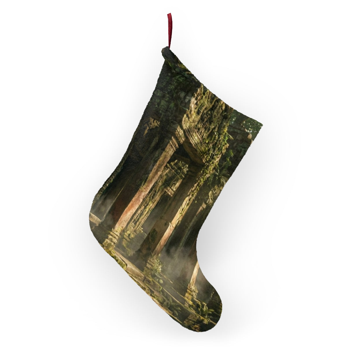Christmas Stocking - Moss Temple Wonder | Echovira Gallery