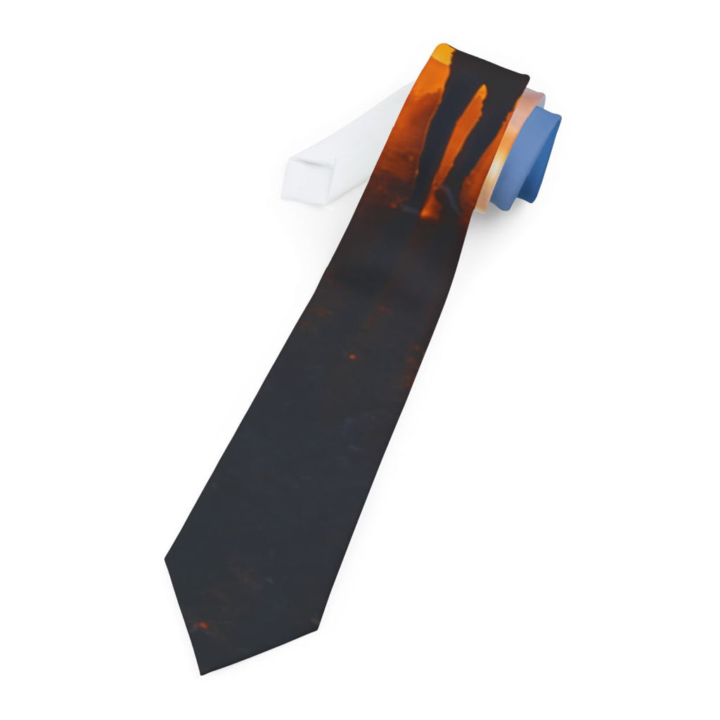 Necktie - Sunset Silhouette