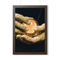 Framed Vertical Poster - Ancient Sight — Walnut (11×14... |...