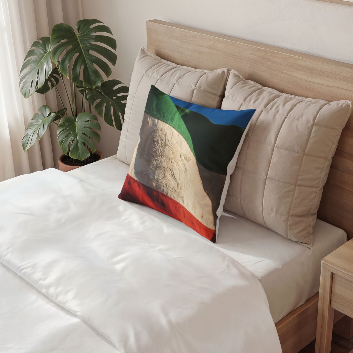 Velvet Pillow - Shir O Khorshid