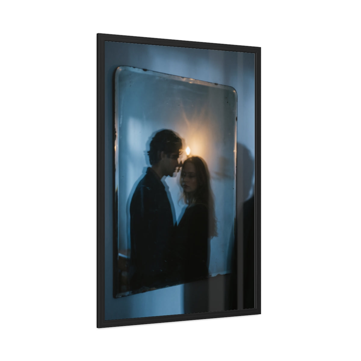 Midnight Reflections Framed Poster - Dark Academia Art... |...