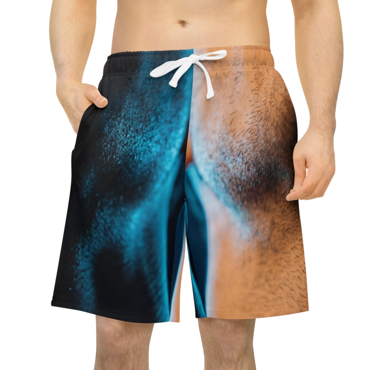 Athletic Long Shorts - Neon Edge