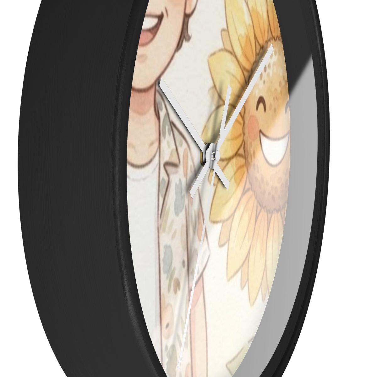 Wall Clock - Sunlit Garden Hours | Echovira Gallery