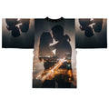 Kimono Robe - Midnight Metropolitan Romance | Echovira...