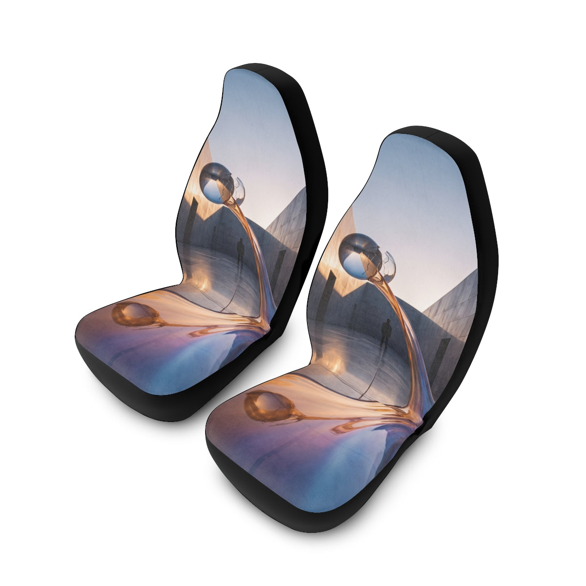 Surreal Architectural Car Seat Covers