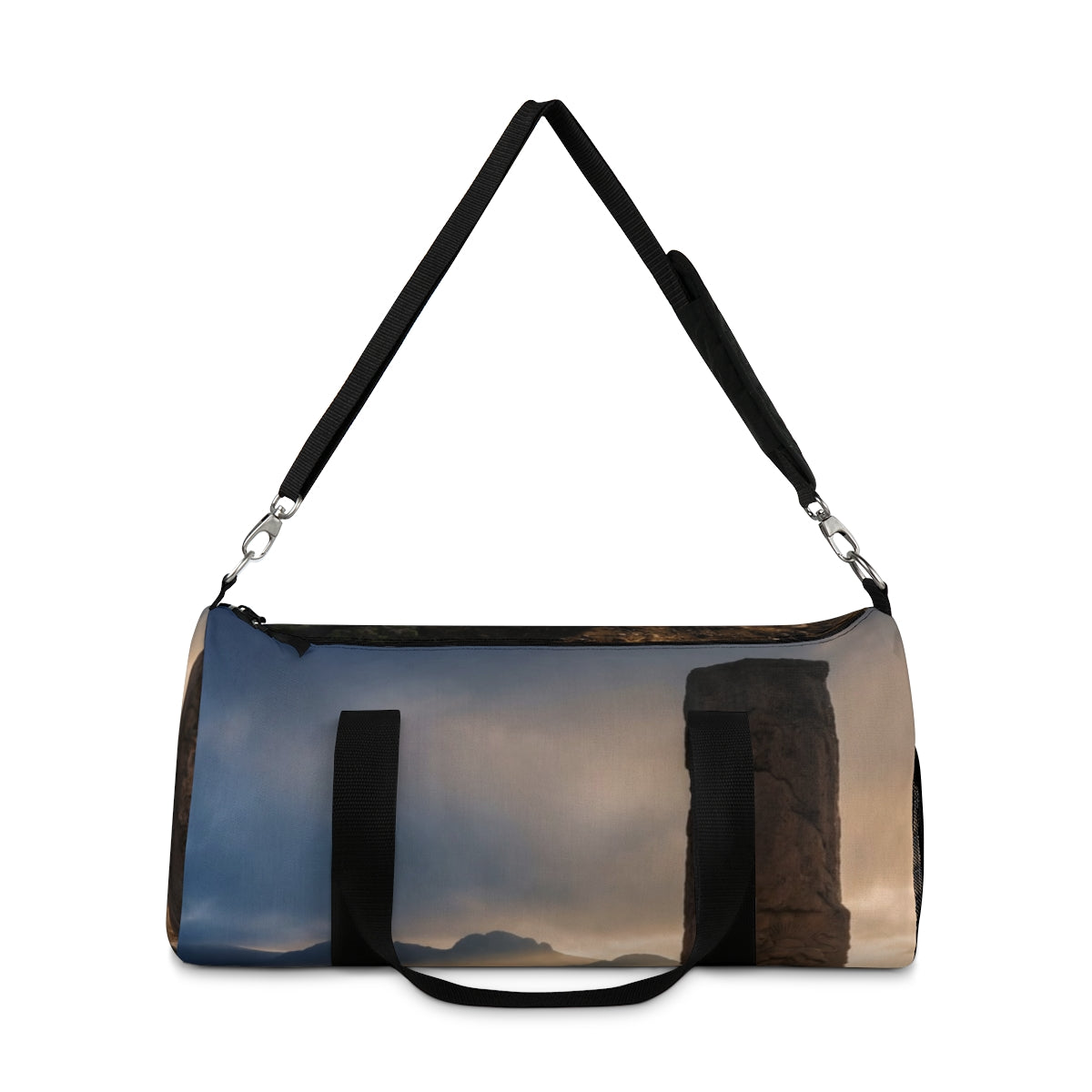 Duffel Bag - Mystic Monolith Ancient Persian Mountain Art |...