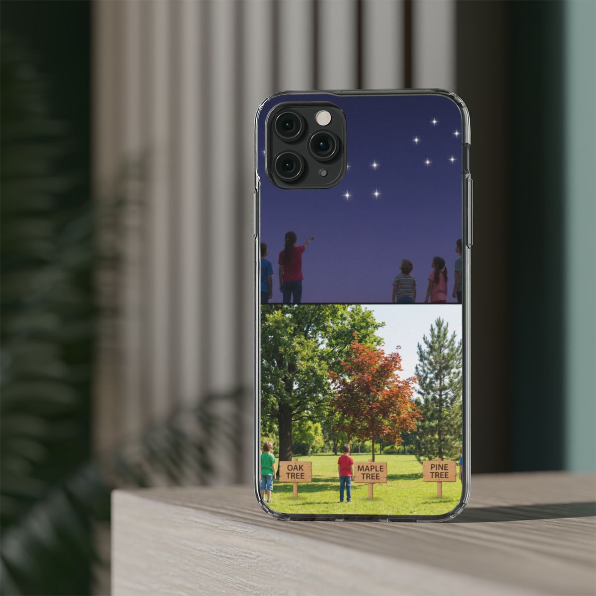 Clear Impact-Resistant Case - Starry Shield
