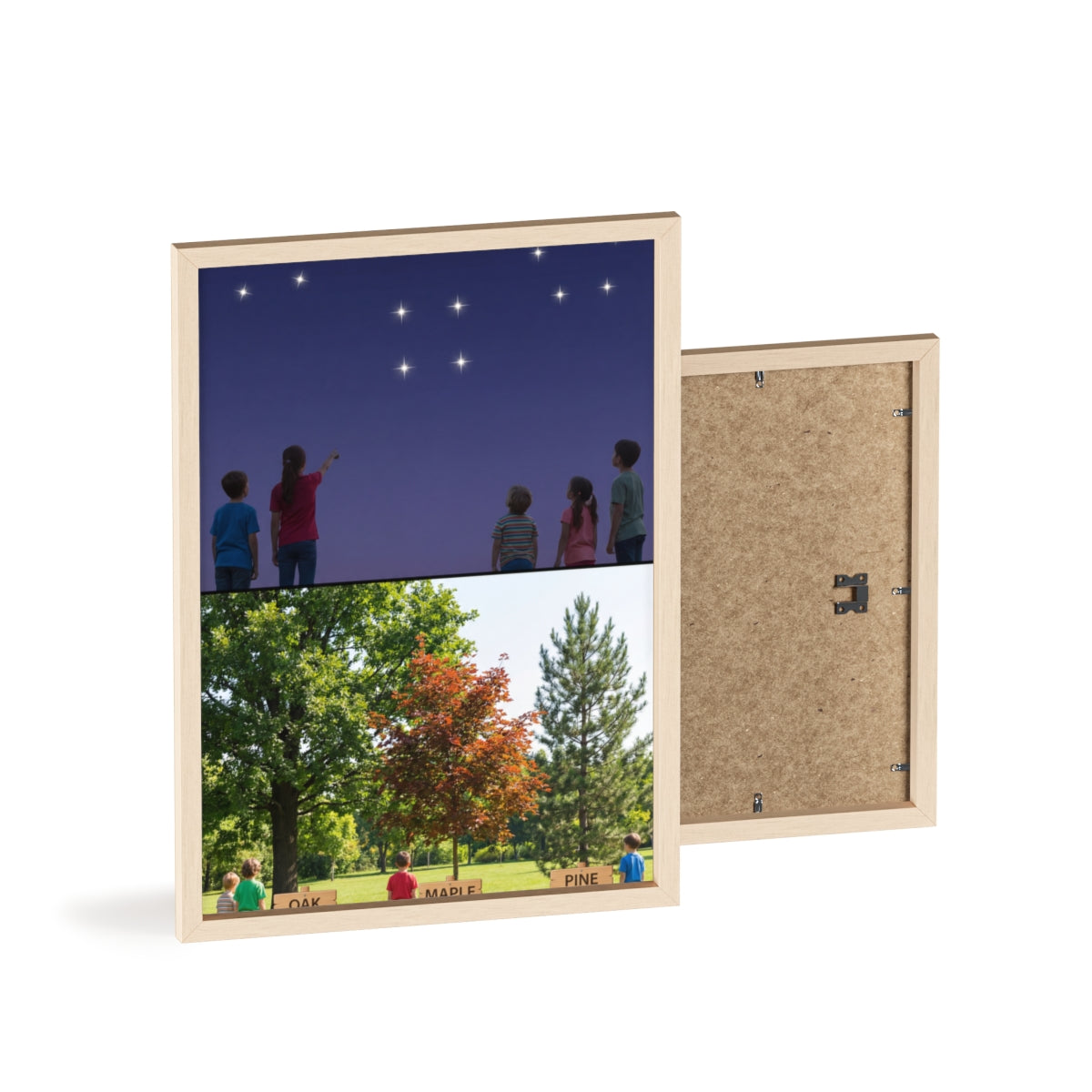 Wooden Framed Poster - Wonder — Portrait