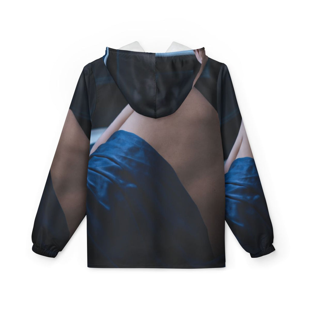 Windbreaker Jacket Midnight Window Solitude Art