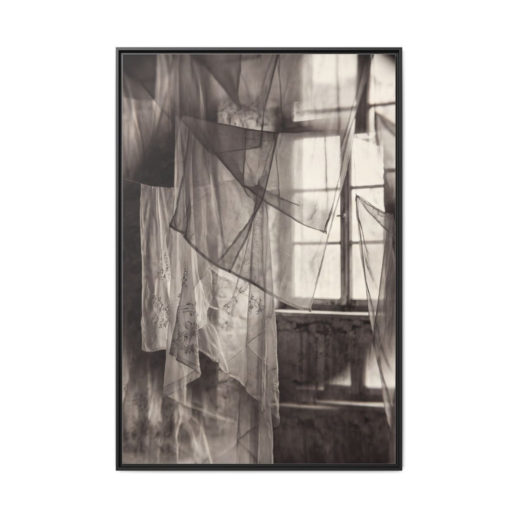 Matte Canvas Framed - Spectral Veils (8×10, 9×12, 11×14... |...