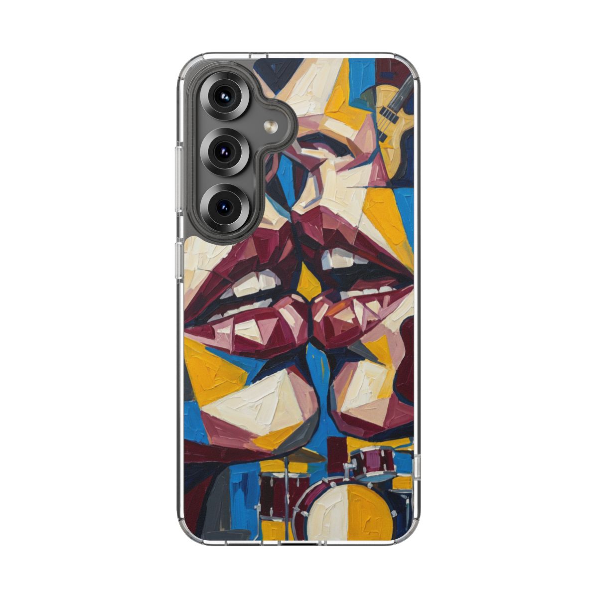 Clear Impact-Resistant Cases - Clear Phone Case - Electric...