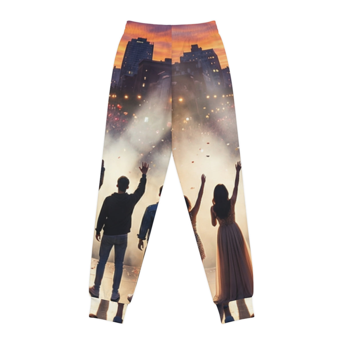 Youth Joggers - Golden Hour Concert Stage Wall Art |...
