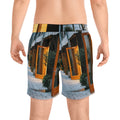Men's Mid-Length Swim Shorts - Twilight Dusk | Echovira...