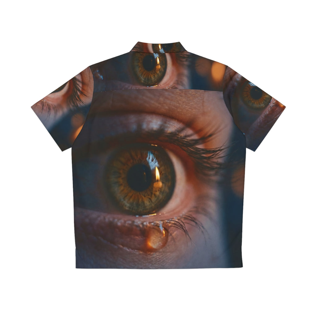 Men's Hawaiian Shirt - Luminous Tear