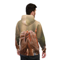 Men's Athletic Hoodie - Golden Rays of Unity Wall Art |...