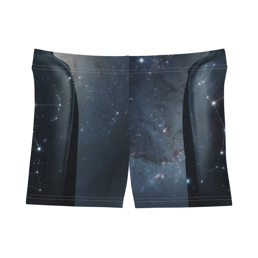 Women's Shorts with Orion Nebula Artwork