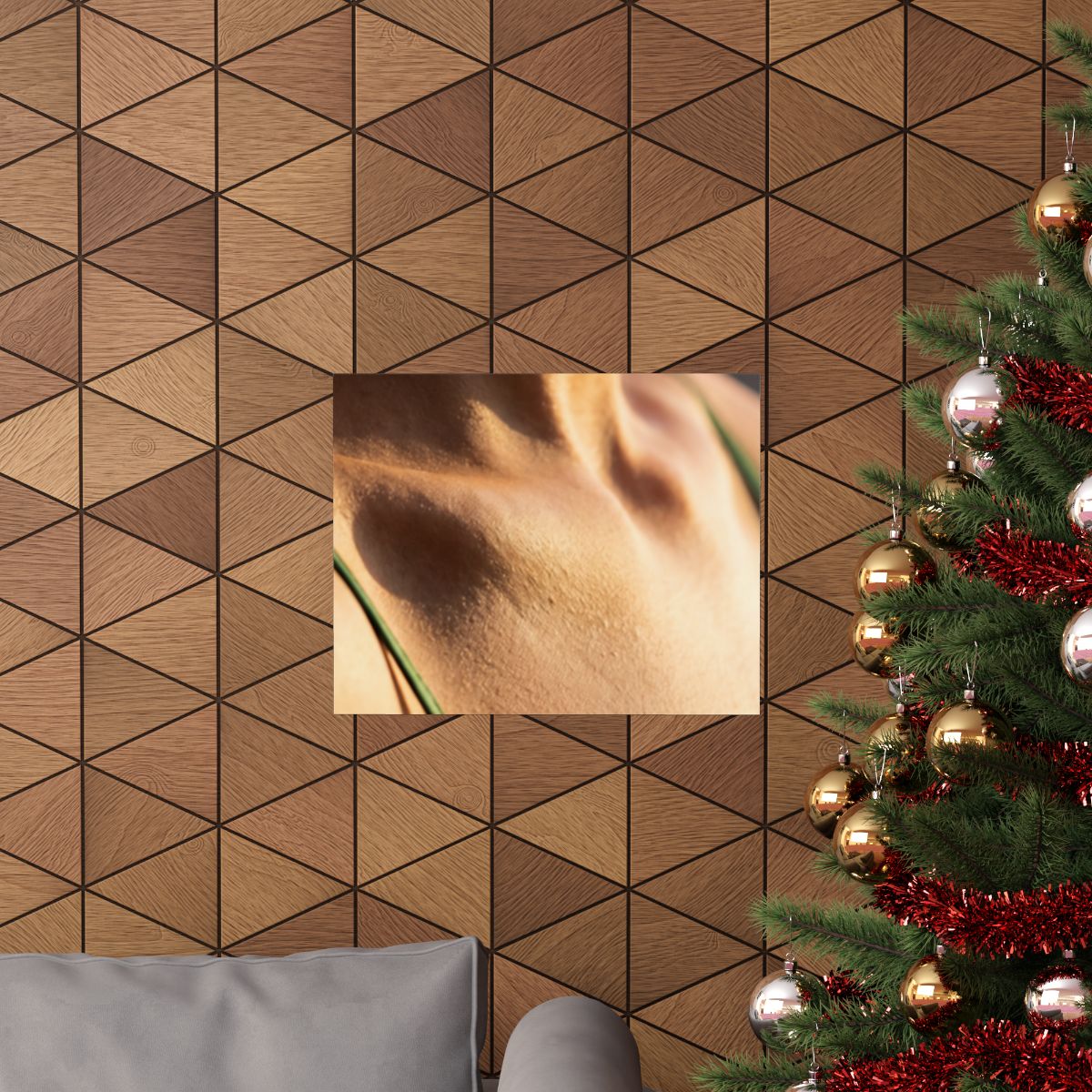 Matte Horizontal Posters - Golden Hour Glow - Minimalist......
