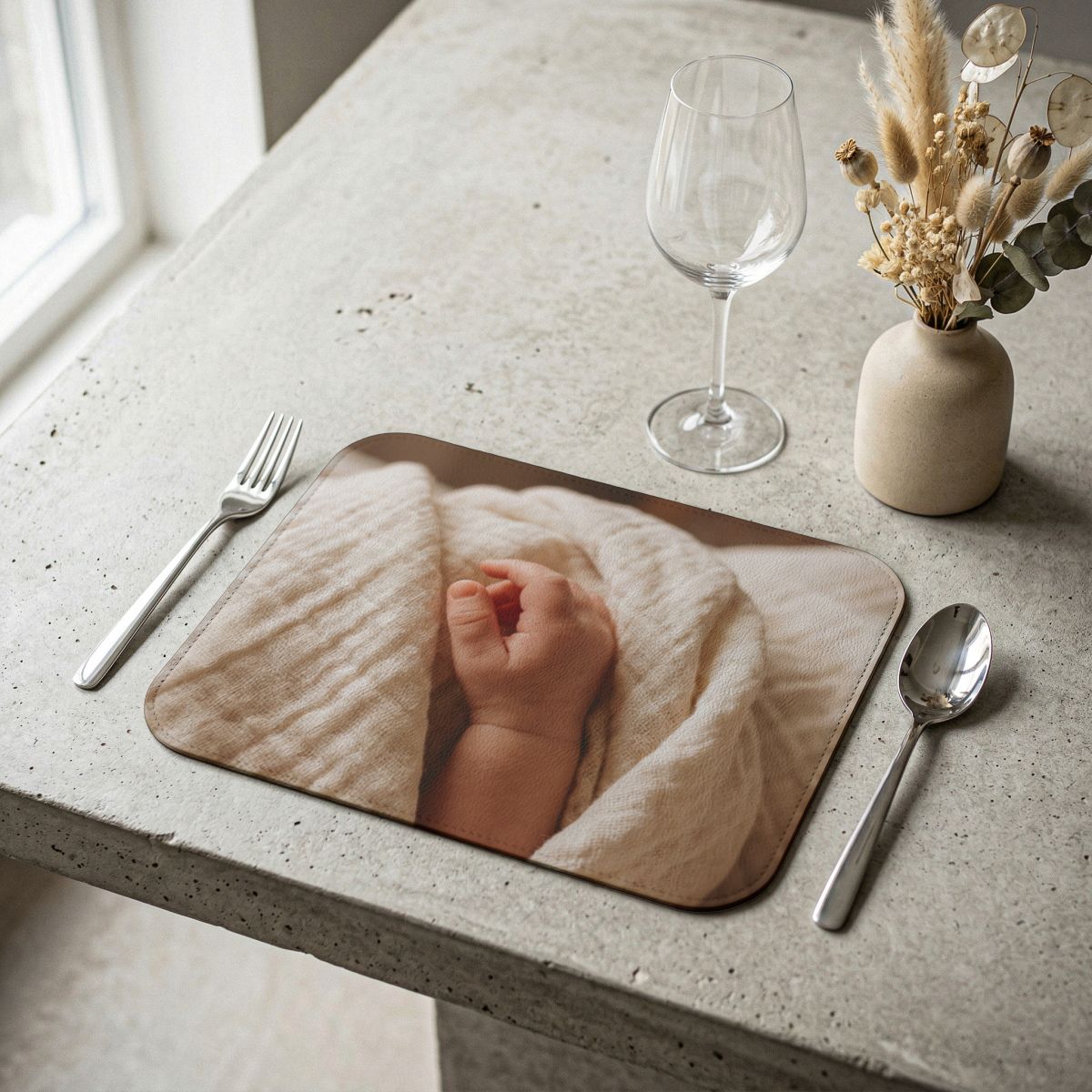 Leather Placemat - Earthy Dining Style