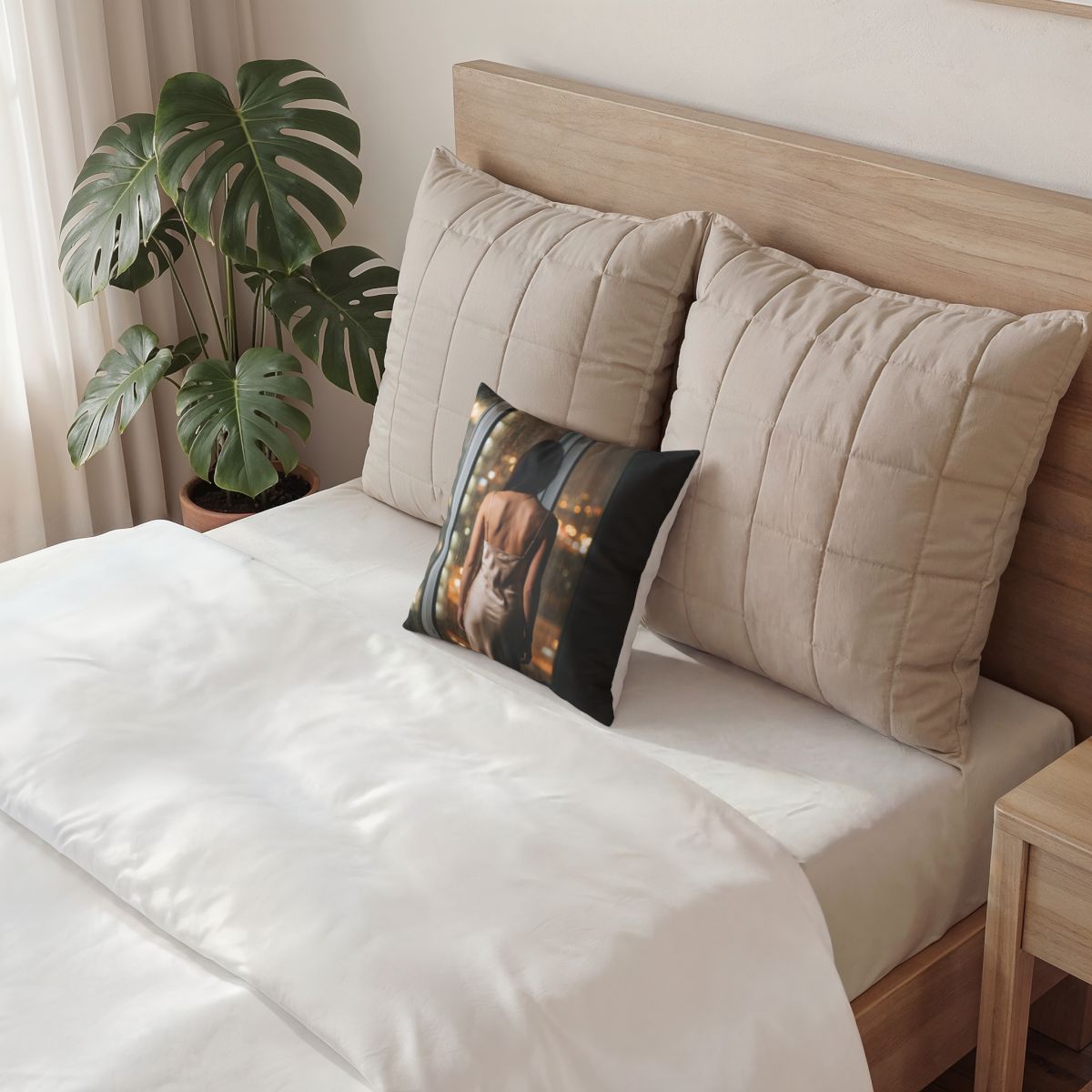 Poly Velvet Pillow - Luxe Sofa Mood