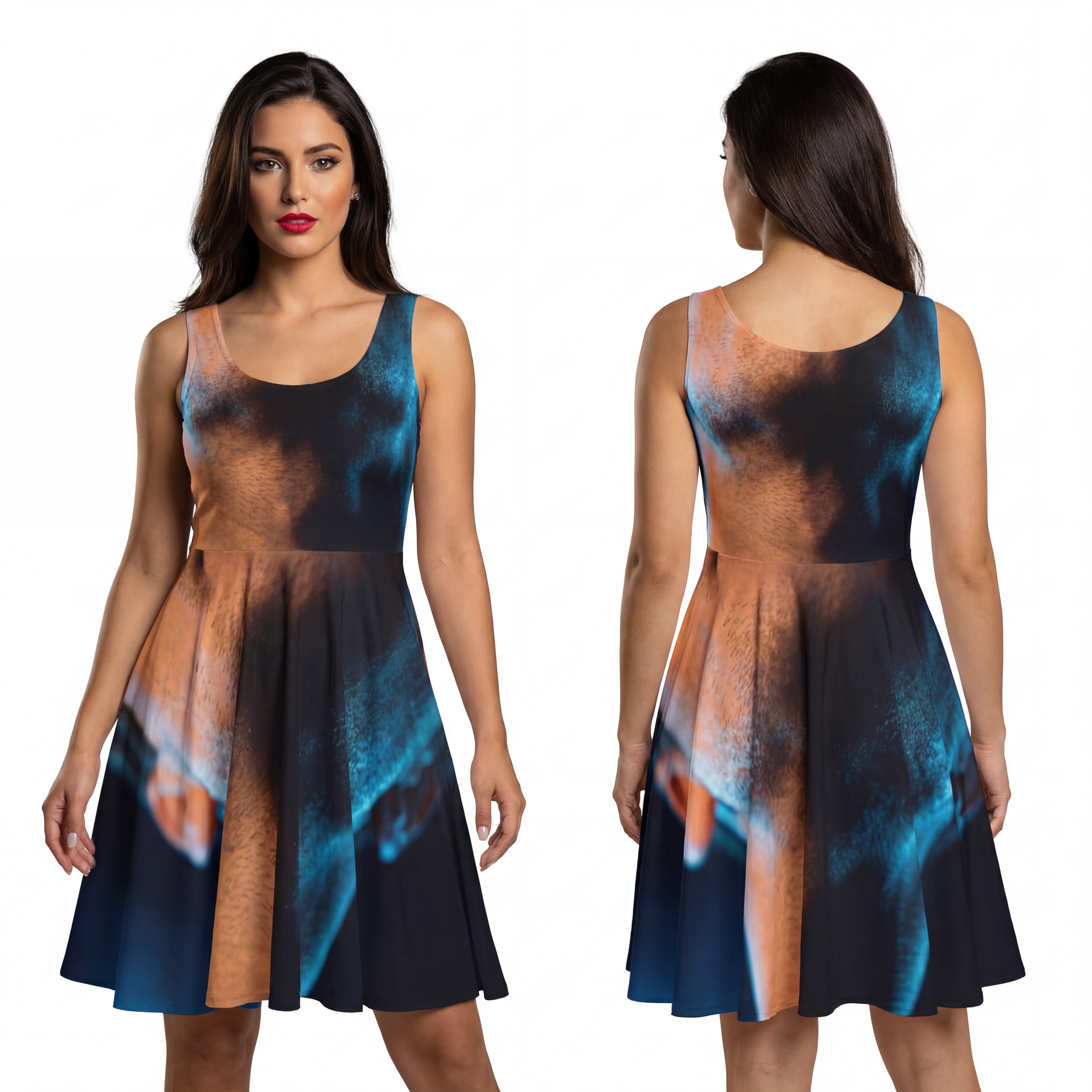Skater Dress - Cinematic Urban Pulse