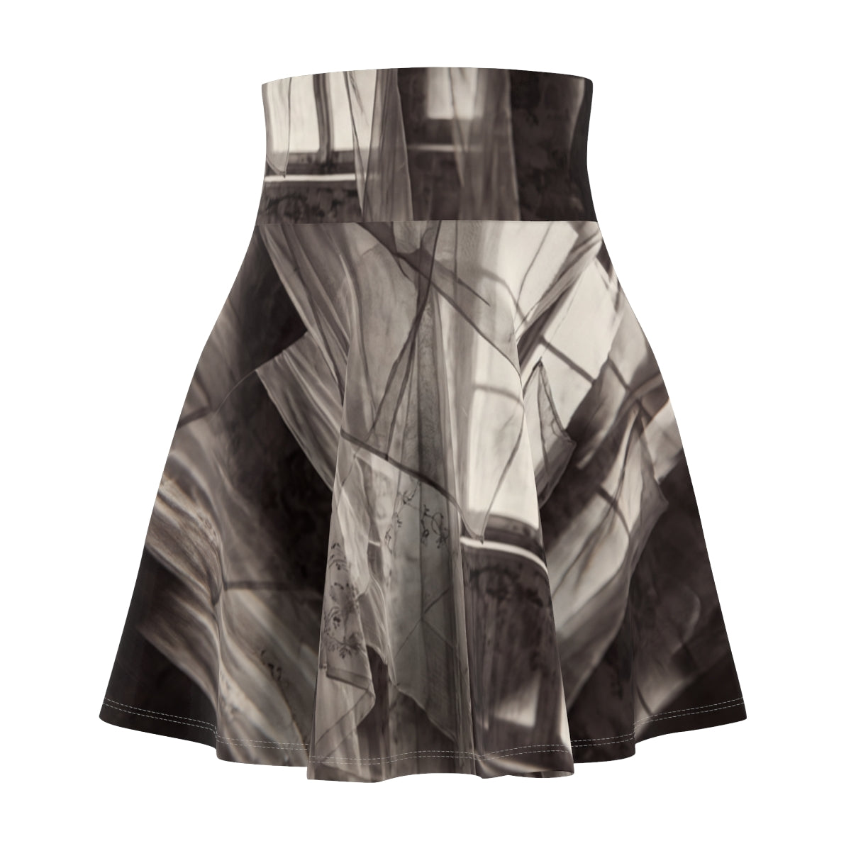 Women's Skater Skirt - Spectral Veils | Echovira Gallery